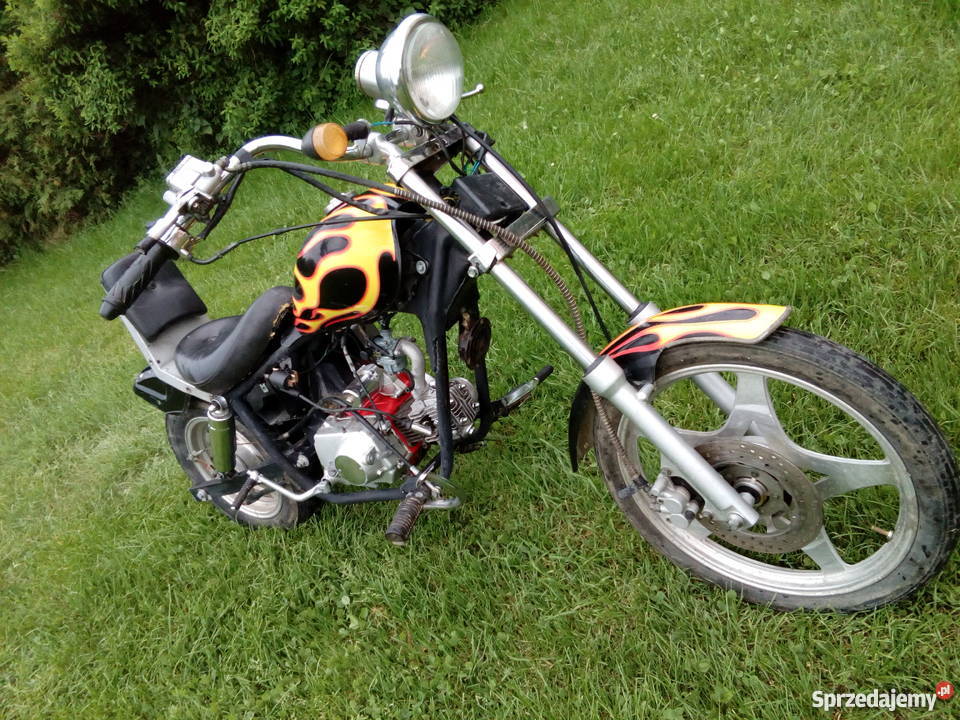 Kingway Chopper Łoś 7250 Okazja elektryczny starter podkarpackie Rokietnica sprzedam