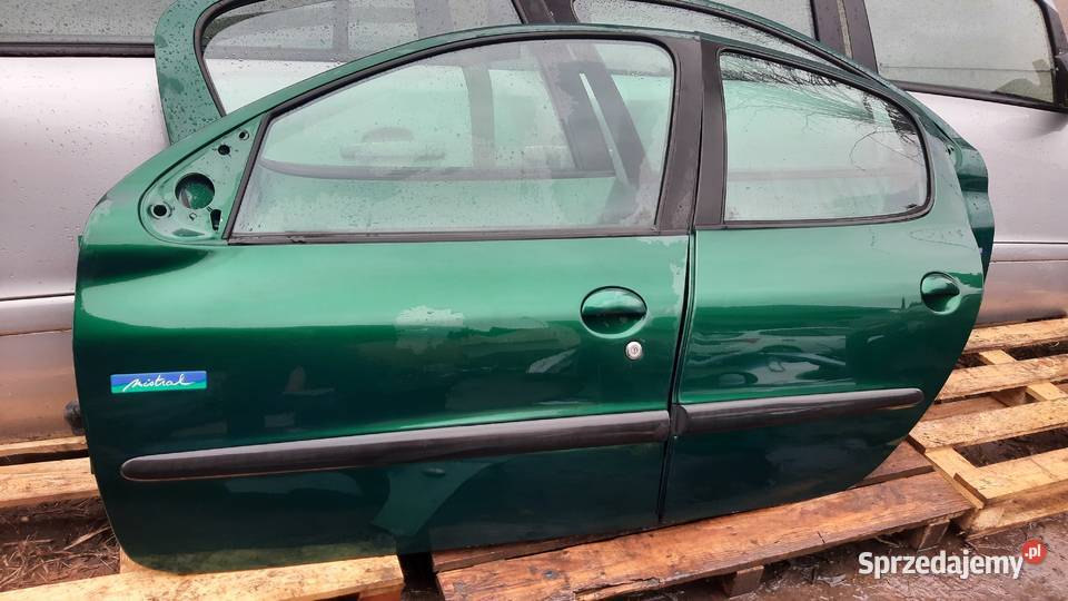 drzwi lewe przód tył Peugeot 206 hatchback lak osobowe Drzwi Dębno