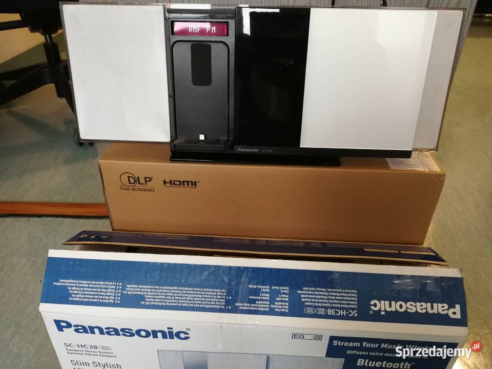 Wieza Panasonic schc38 usb bluetooth Fm Dab 40w Szczecin