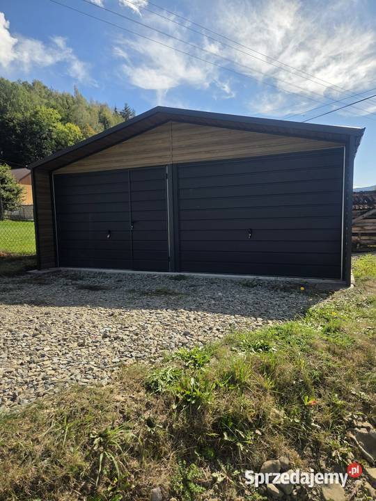 Garaż 6x58 z wypustem winchester grafit mat mazowieckie Mińsk Mazowiecki