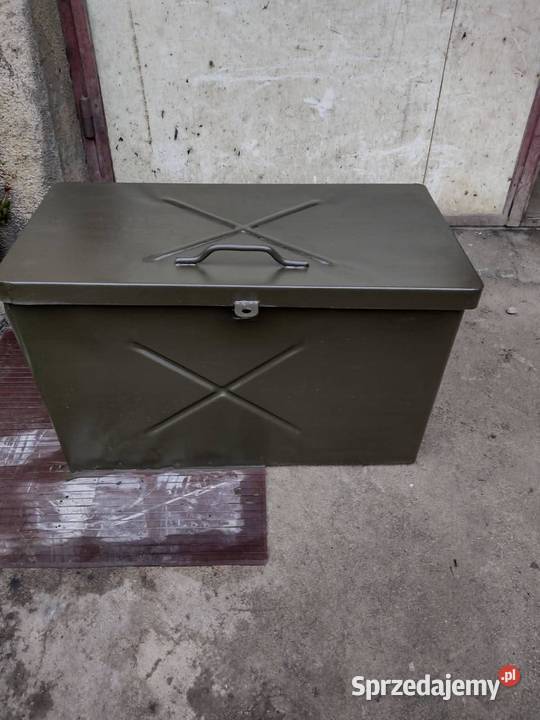Wojskowa skrzynka metalowa chermetyczna podkarpackie Krosno