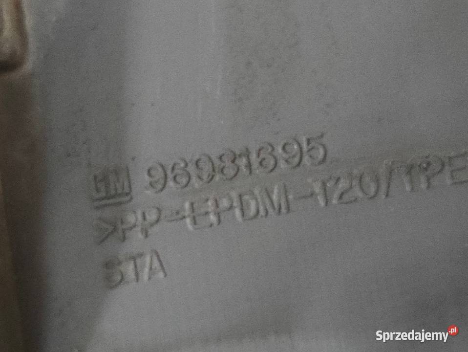 Osłona Pasa Kierownica Powietrza Chevrolet Cruze Pleszew