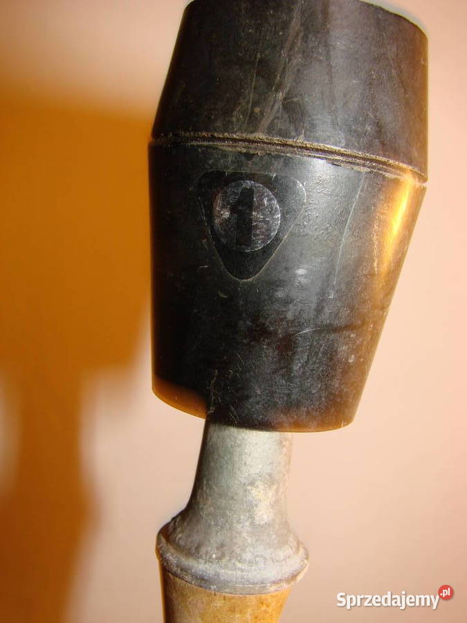 mosiężna lampa stołowa PRL pomorskie