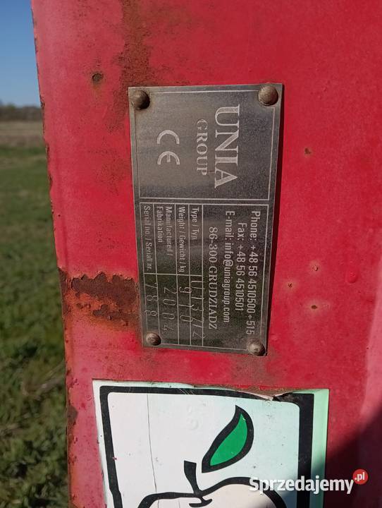 Pług Unia Tur 31 nieuszkodzony Pługi Garwolin sprzedam
