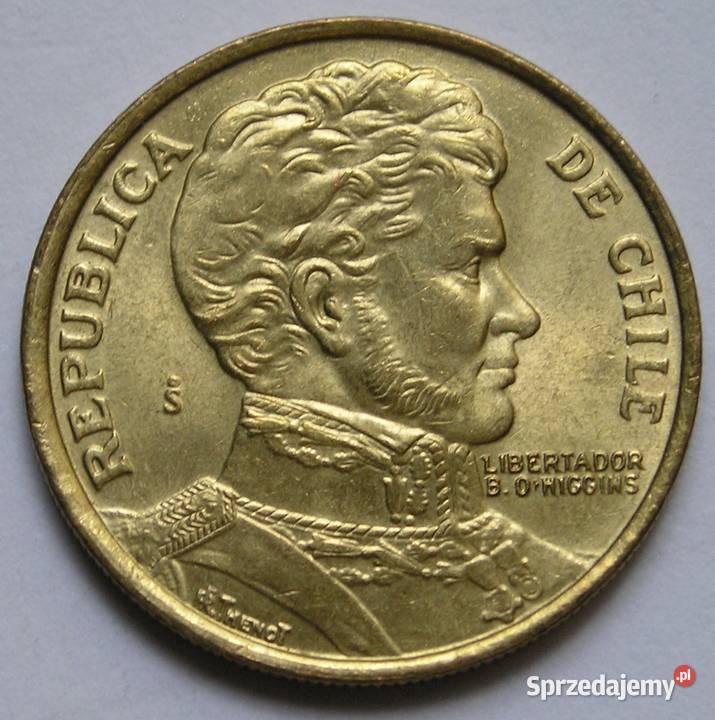 CHILE 1 PESO 1979 OHIGGINS STAN 12 Kolekcje