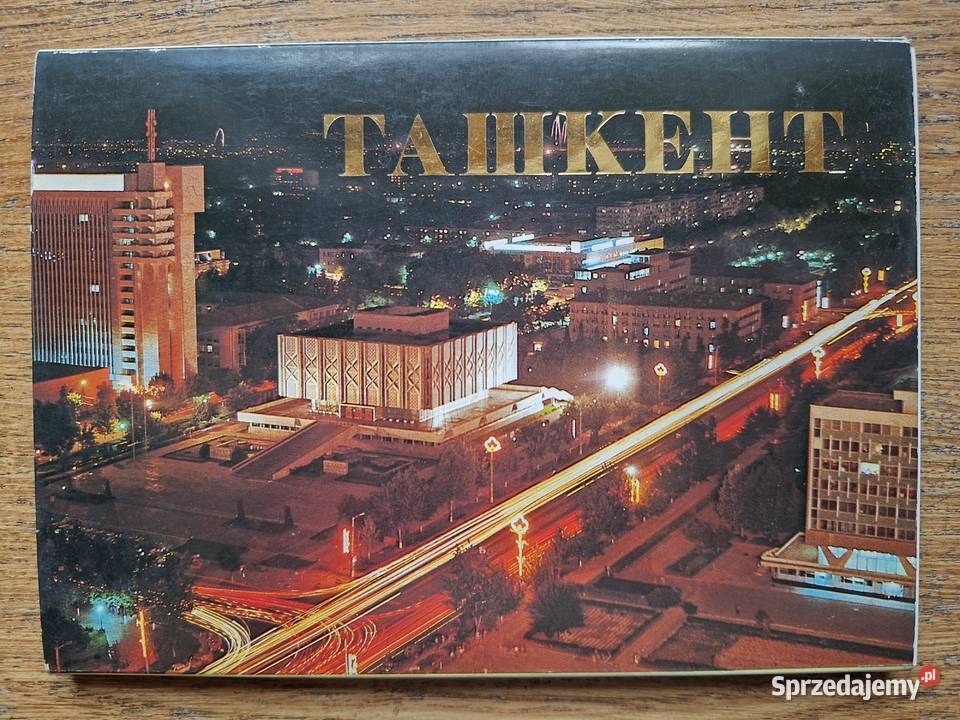 Taszkent pocztówki w obwolucie 18 Rok wydania 1988 małopolskie Kraków