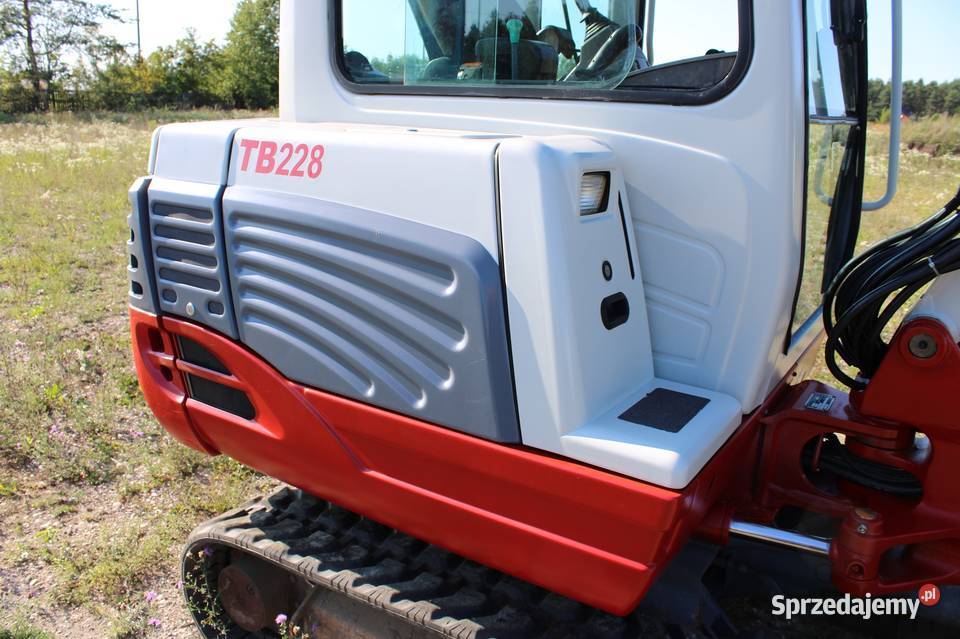 Minikoparka koparka Takeuchi TB 228 2015 r Białystok
