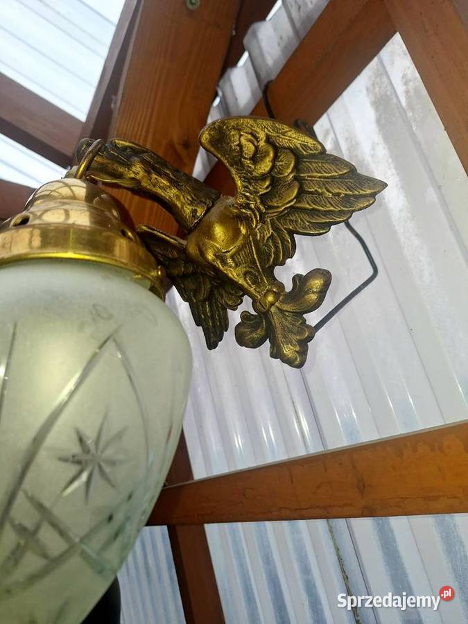 dwie lampy cztero punktowe i dwa kinkiety małopolskie Myślenice