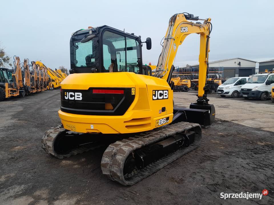 JCB 86C2 KOPARKA 8 TON CAT KUBOTA VOLVO YANMAR 3519h