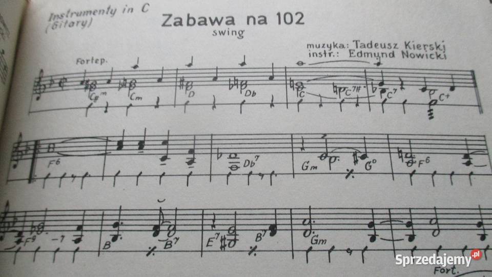 Biblioteka Orkiestr Tanecznych tekst nuty muzyka