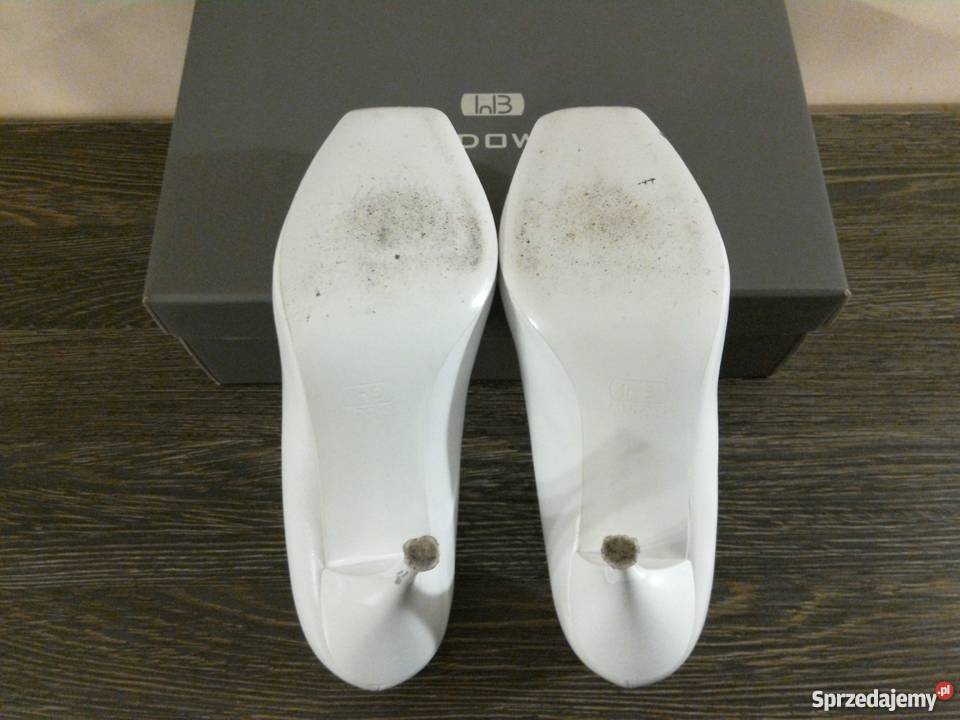 Skórzane szpilki BALDOWSKI Buty ślubne 38 Zielona Góra