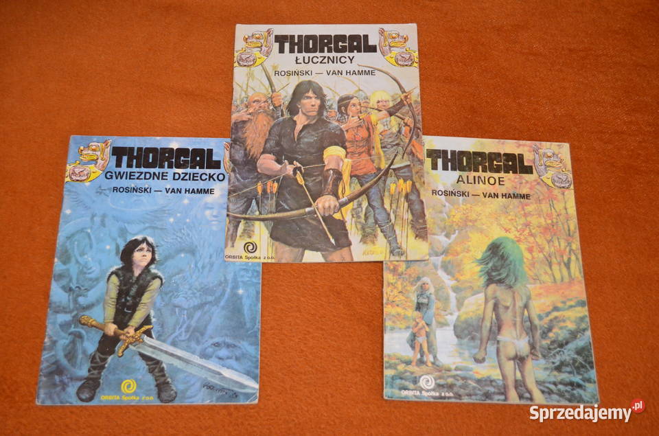 Komiks THORGAL 4 zeszyty Ostrołęka sprzedam