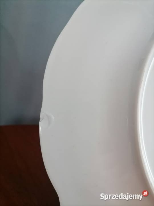 Duży Talerz Patera Jan Paweł II Porcelana i szkło