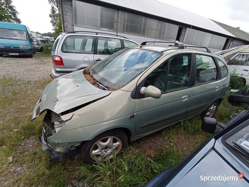 Renault Megane Scenic 19 47 kW 2002 r dawca osobowe Szklarka Myślniewska