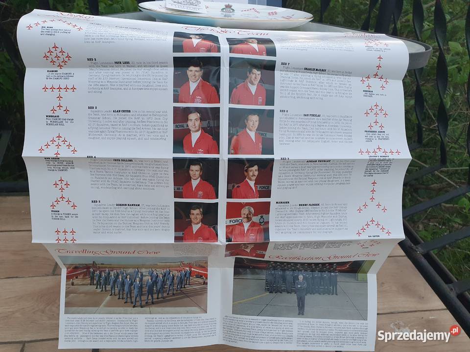 Coalport talerz RAF śląskie