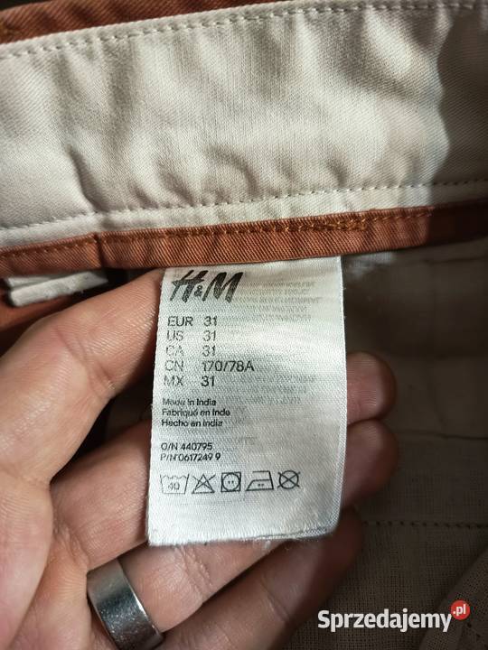 Męskie Krótkie Spodenki Bawełniane Szorty