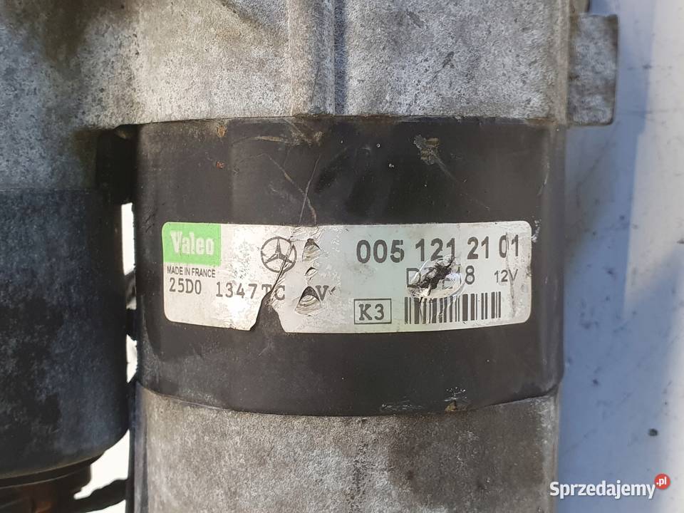 ROZRUSZNIK Mercedes A KLASA W168 16 8V Układ elektryczny silnika Rudka