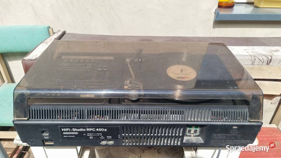 GRUNDIG RPC 450a z Dual CS491A Direct Drive Gramofony łódzkie Warta