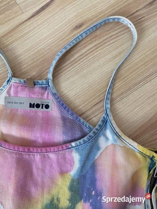 Spodnium kombinezon jeansowy krótki Topshop S 36 Inny wzór Lubartów