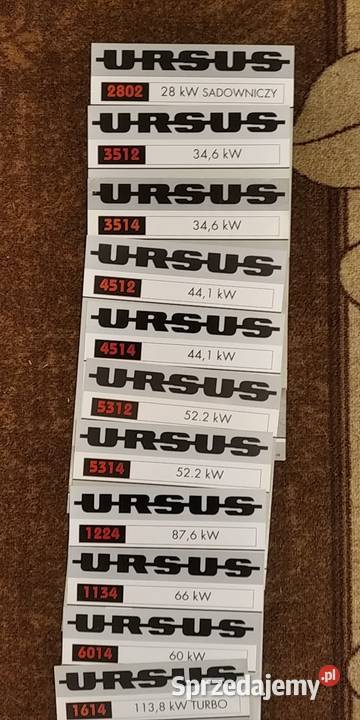 Ursus 3512 2802 3514 1614 4512 4514 1634 6014 Lublin
