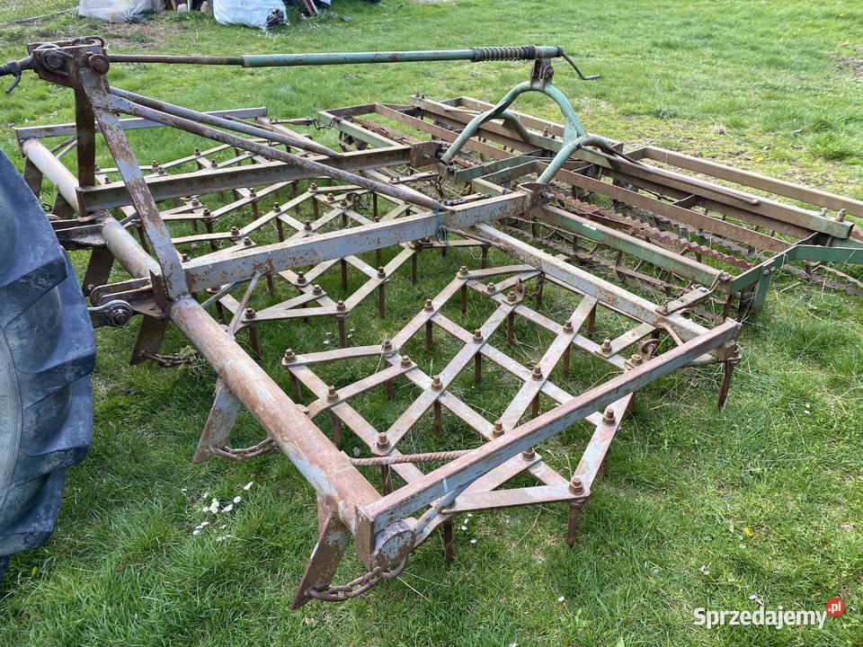 Brony ciężkie z wałkiem wałkami 3m Maszyny uprawowe dolnośląskie