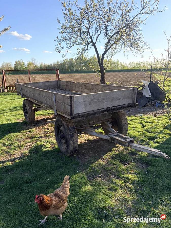 Przyczepka wóz platforma