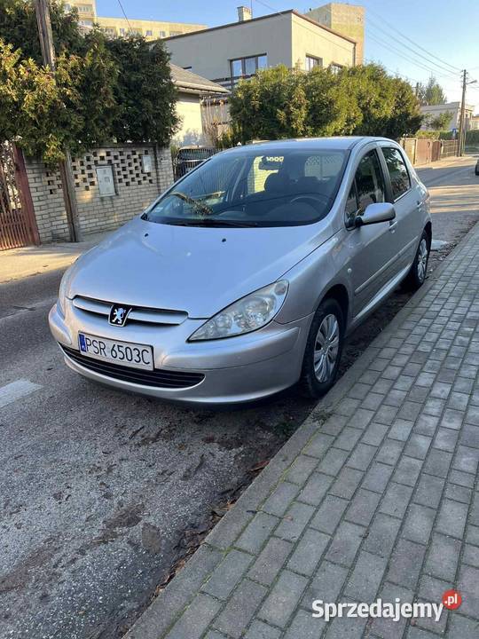PEUGEOT 307 16 benzyna 2003 wspomaganie elektryczne szyby łódzkie