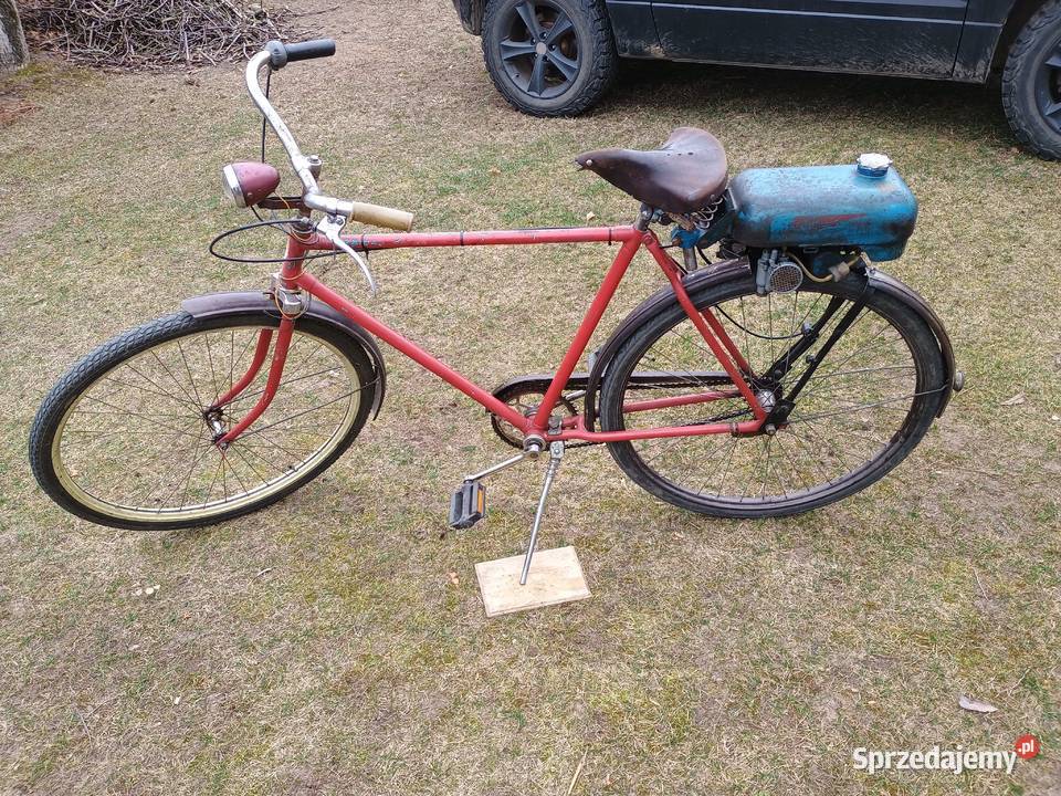 Rower z silnikiem Trojan Mini Motor zabytkowy warmińsko-mazurskie