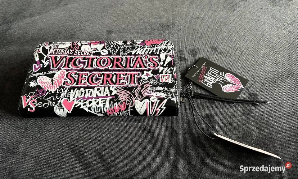 ORYGINALNY portfel Victoria Secret z limitowanej Dla kobiet śląskie Ruda Śląska