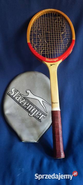 Rakieta tenisowa Slazenger polpokrowiec drewno