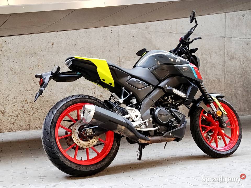 Yamaha MT 125 15 kat BA1 2021r TRANSPORT ładny elektryczny starter Łódź