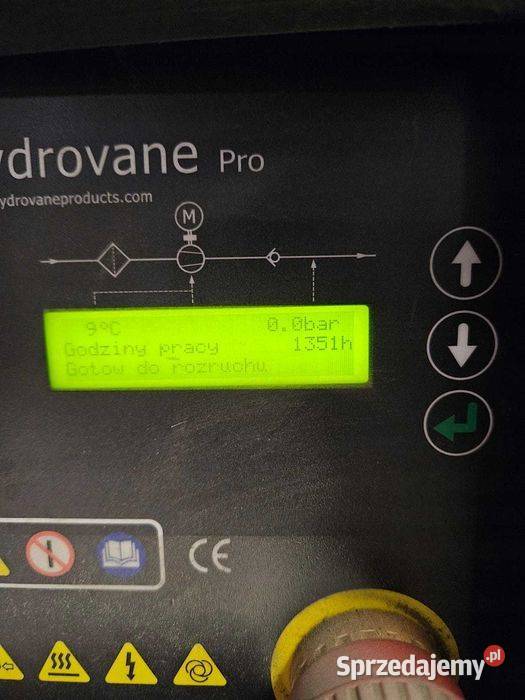 Kompresor śrubowy Hydrovane HR07 osuszacz Góra