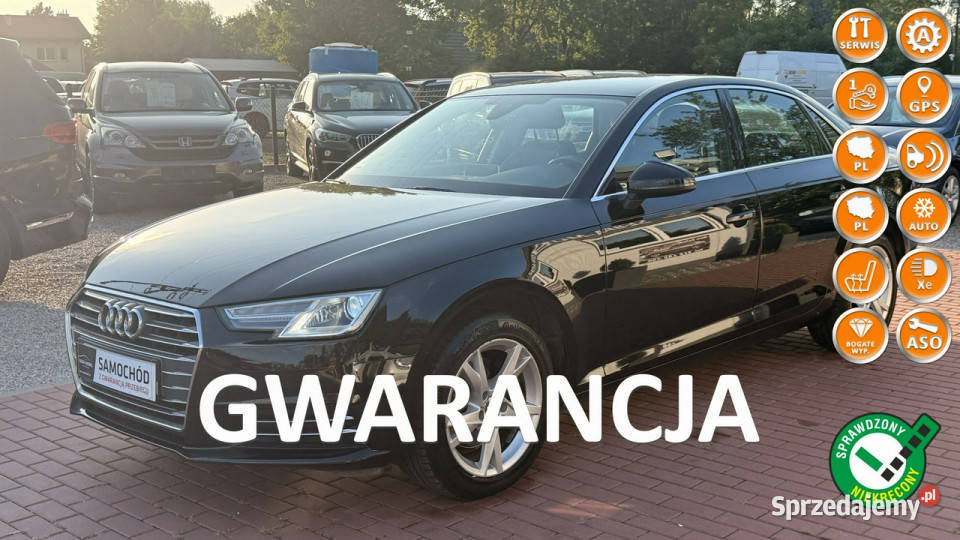 Audi A4 Limousine Salon Polska B9 2015 isofix Sade Budy