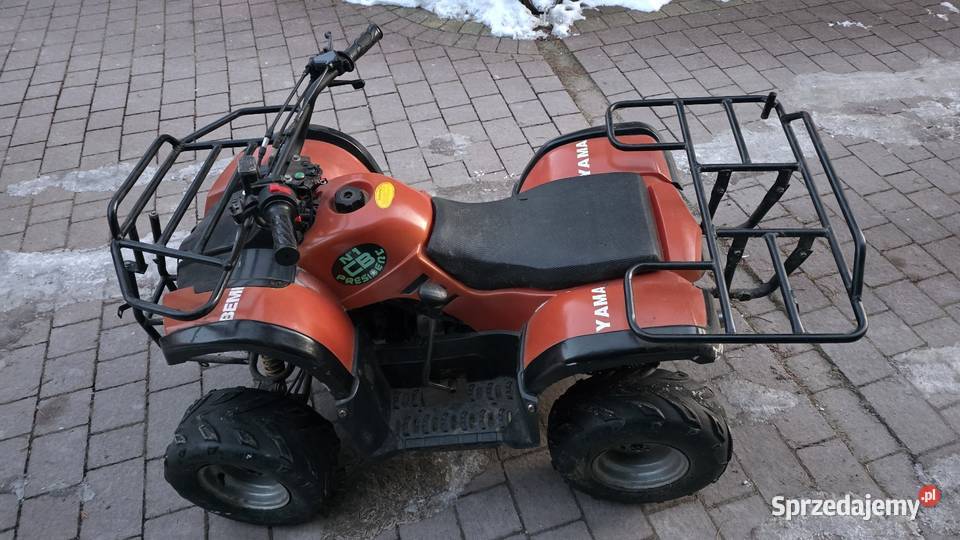Quad 125 pługu 1 plus wsteczny bombardier atv 125cm3 Mielec