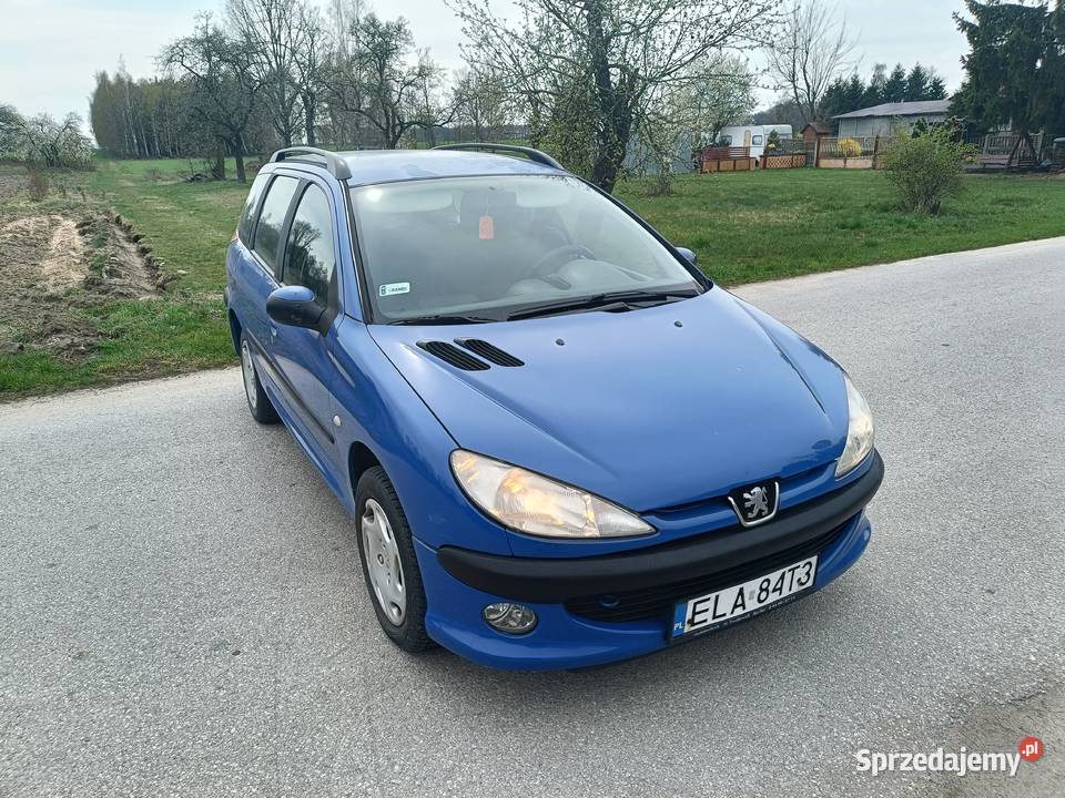 Peugeot 206SW 2003RBenzyna Przebieg169700