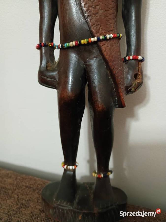Drewniana figurka wojownika 44 Stalowa Wola