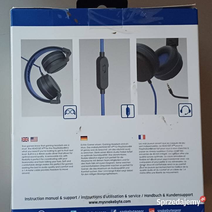 Suchawki do użytku z PlayStation 4 Nądnia sprzedam