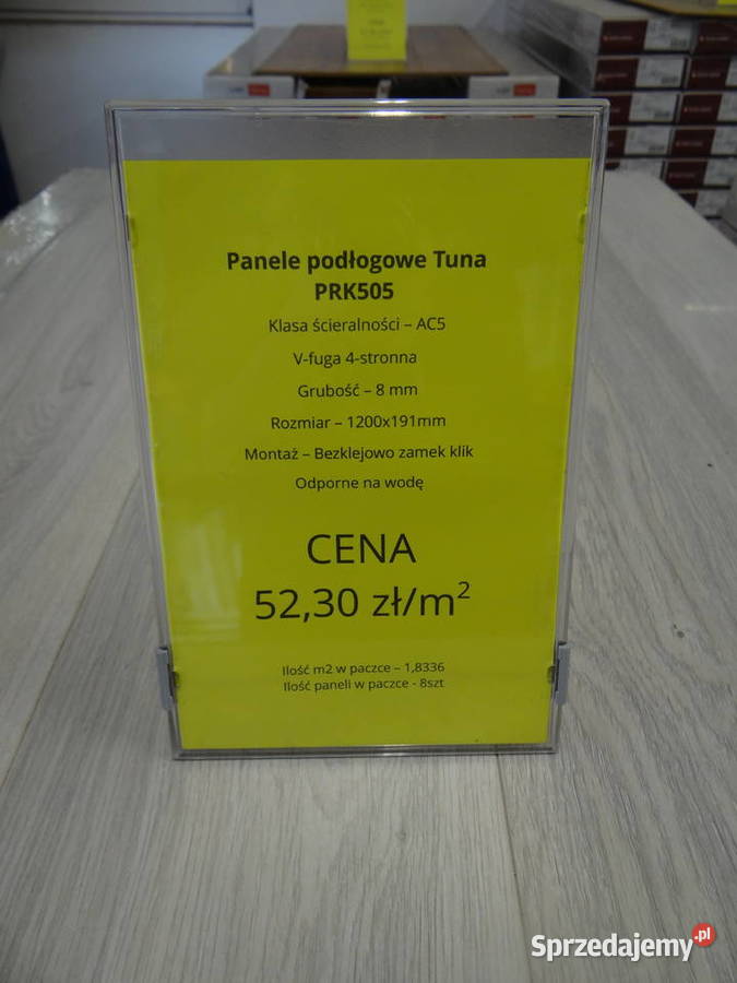 Panele Podłogowe Tuna PRK505 AC5 8 mm Szadek sprzedam