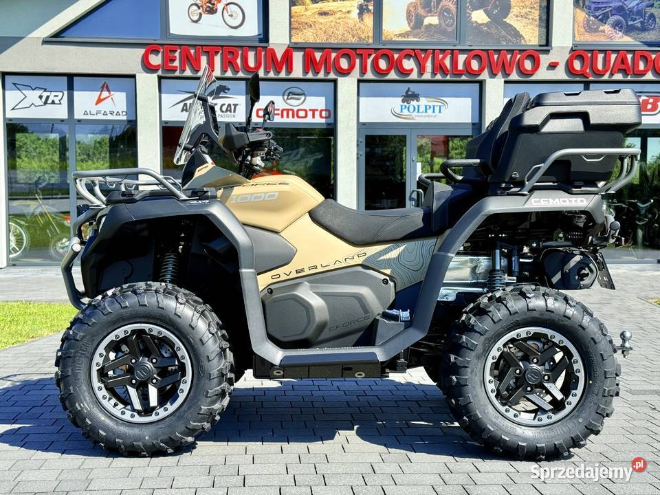 CFMOTO CFORCE 1000 OVERLAND G3 EFI PIASKWOY W podgrzewane manetki Głogoczów