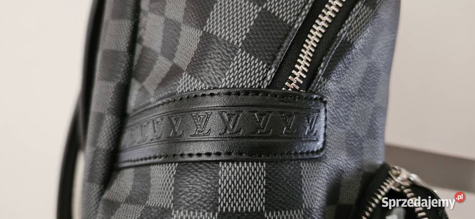 Louis Vuitton plecak męski duży piękny szara Moda i Styl mazowieckie Konstancin-Jeziorna