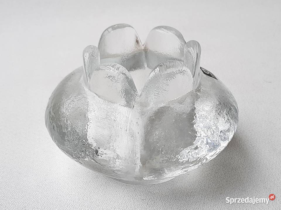 Stare szkło świecznik PUKEBERG Sweden sprzedam
