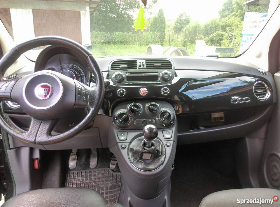 Piękny i jedyny taki w Polsce Fiat 500 asystent parkowania Tarczyn