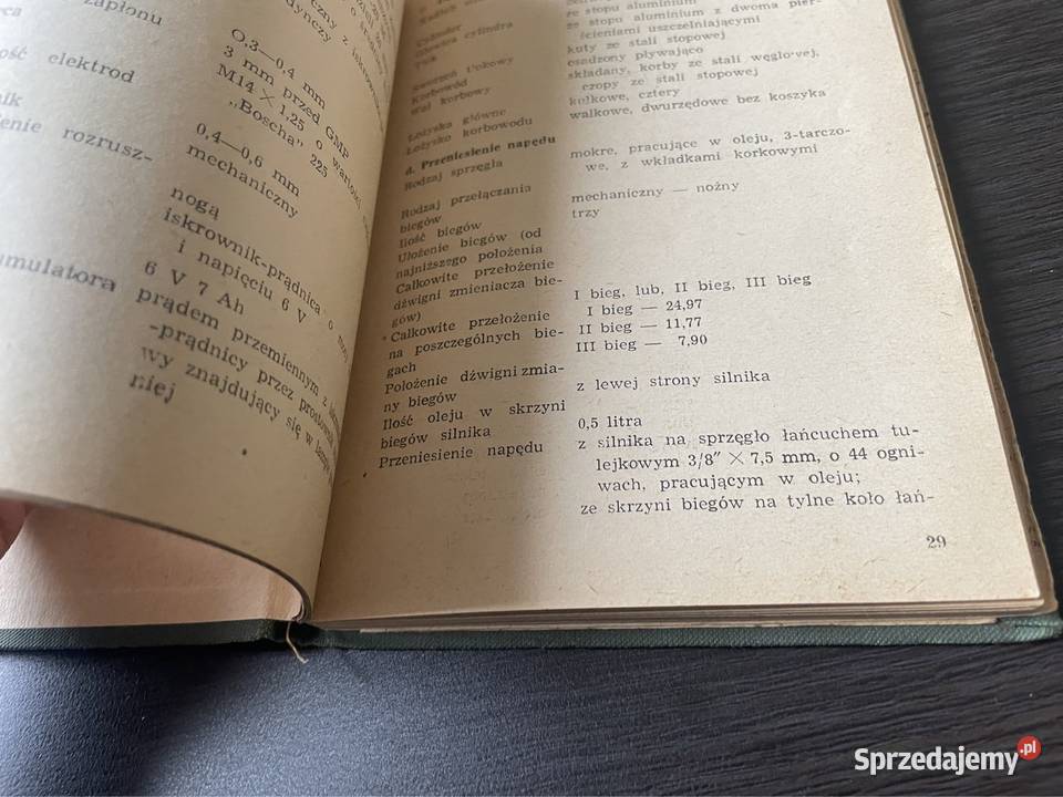 Wsk M06Z i M06L Instrukcja Obsługi Białogard sprzedam
