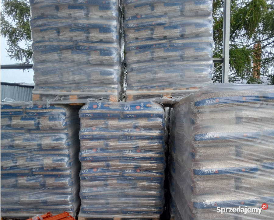 Pellet Sylva Blue 6mm paleta 66 worków 15 Dąbrowa