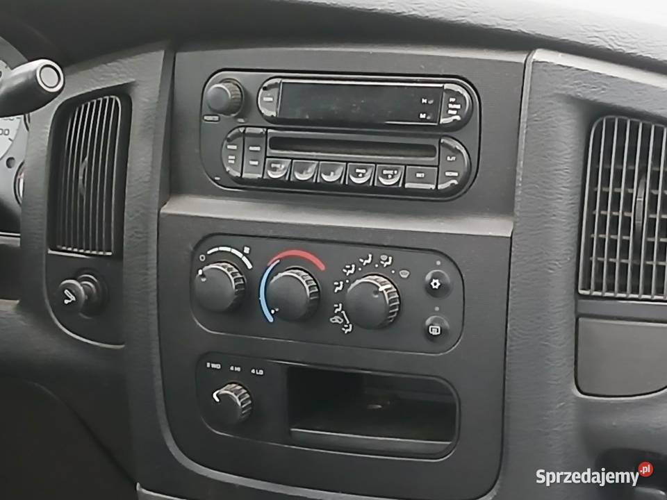 Dodge ram 57 hemi zarejestrowany gaz welurowa tapicerka Białystok
