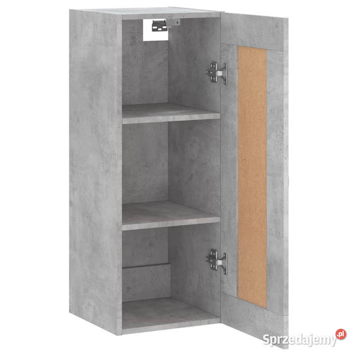 Szafka wisząca szarość betonu 345x34x90 WM830520 Warszawa sprzedam
