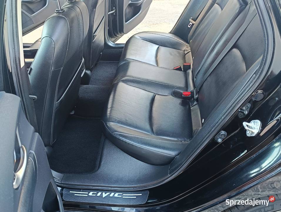 Honda Civic 16D 120 Sedan 2019r Prestige Skóra wspomaganie kierownicy