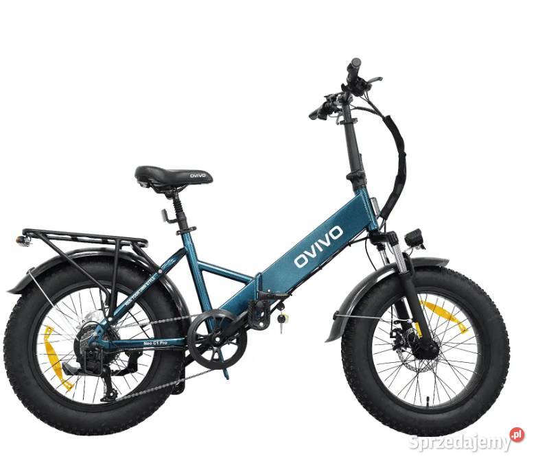 Rower elektryczny OVIVO NEO C1 PRO niebieski Tarnów