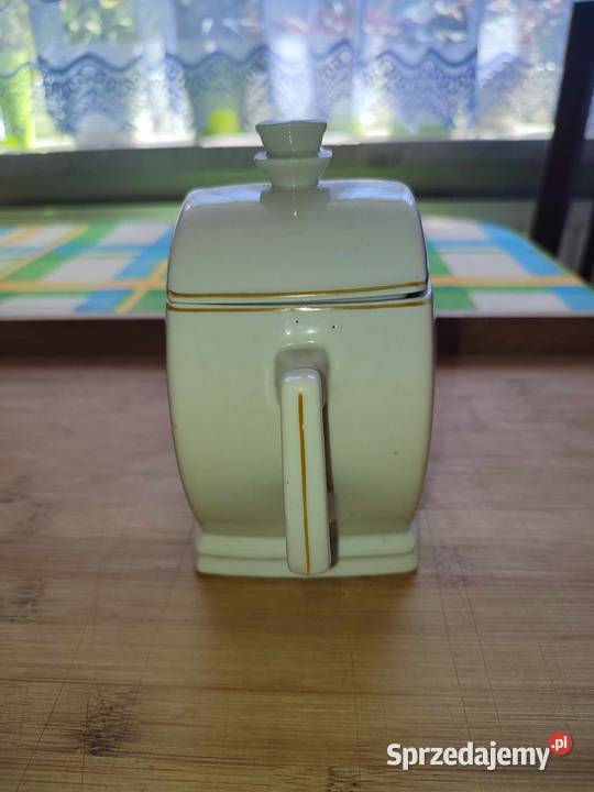 Ćmielów płaski cukiernica proj B Wendorf 193234 podlaskie Białystok