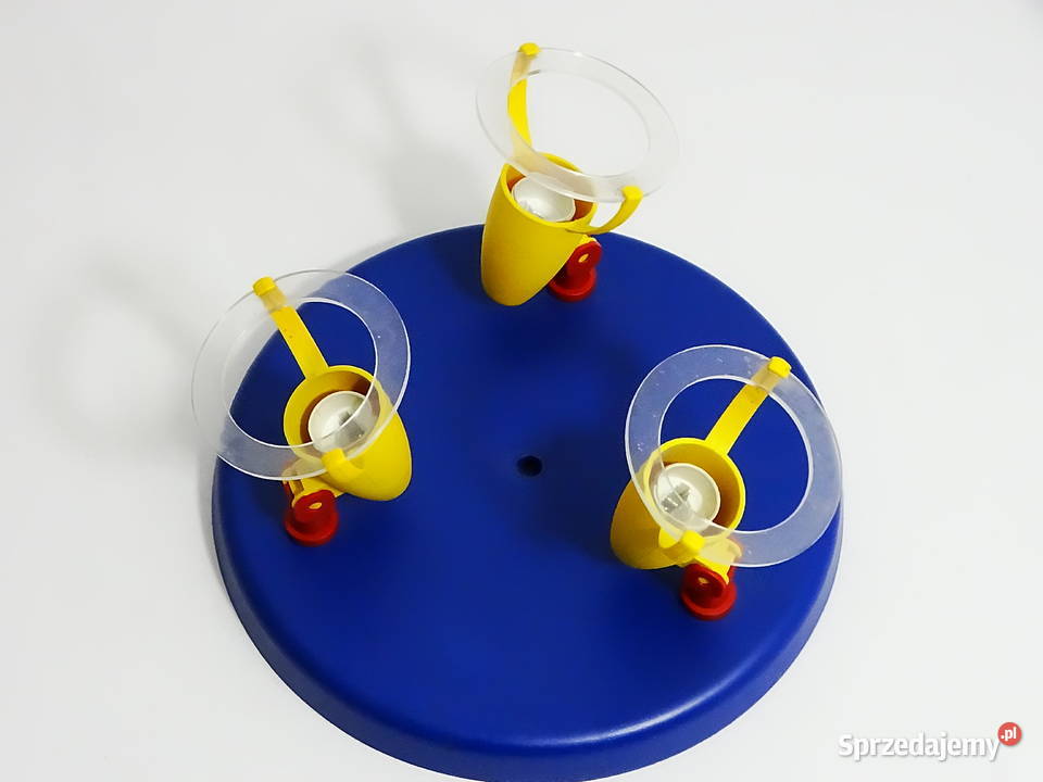 Lampa młodzieżowadziecięca sufitowa potrójna Biłgoraj